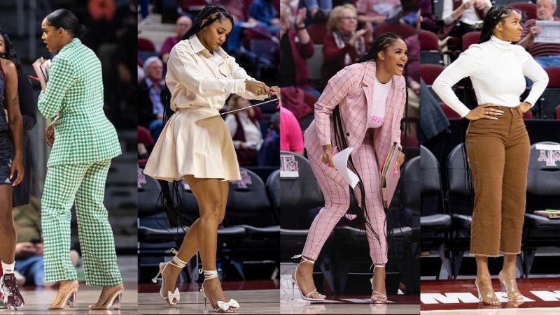 Sydney Carter: The Best Dressed Women’s College Basketball Coach of All Tim...