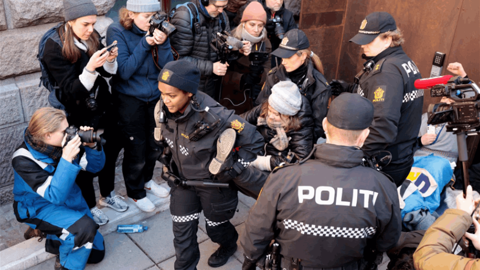 Pro Sami Activist Greta Thunberg Detained by Norway Police During Pro-Sami ...