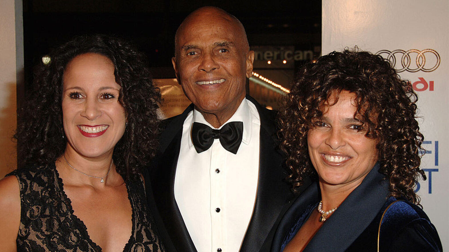 Harry Belafonte and Daughters