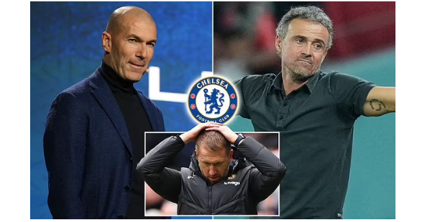 Luis Enrique Zinedine Zidane Are in the Running to Become Chelsea Boss if Graham Potter is Sacked