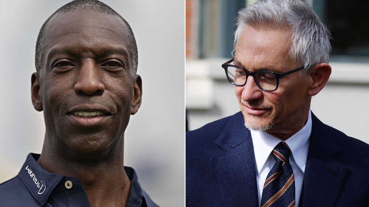 Michael Johnson Gary Lineker