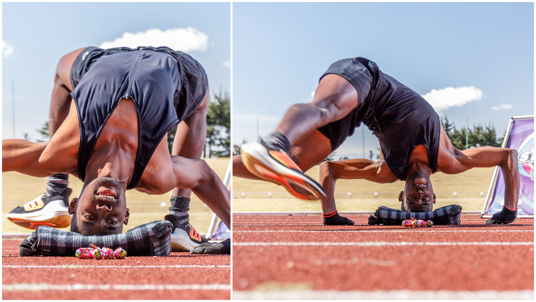 Zama Mofokeng South African Gymnast Holds 4 Guinness World Records for