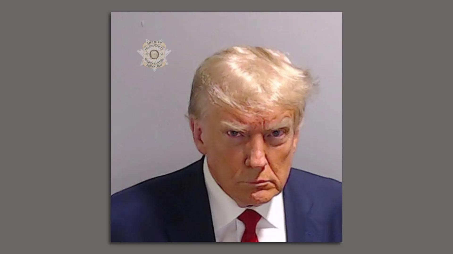 trump mugshot